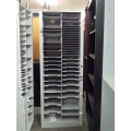 Grey Metal High Density Pigeon Hole Paper and Mail Sorter